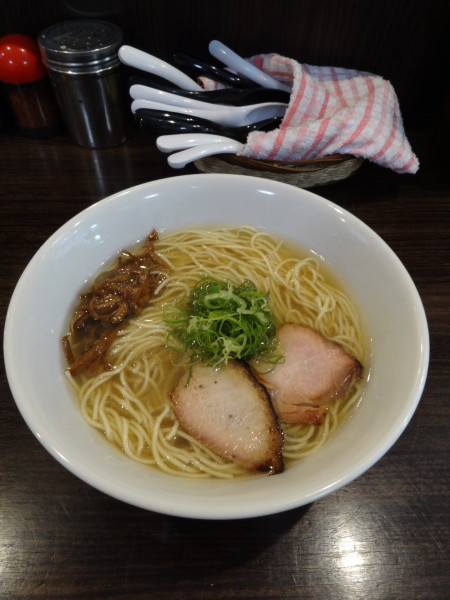 「塩ラーメン850円」@かしわぎの写真