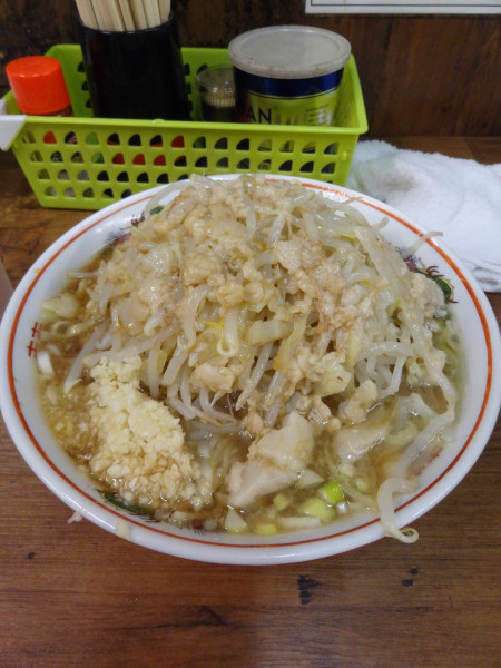 「小900円ネギ100円」@ラーメン二郎 品川店の写真