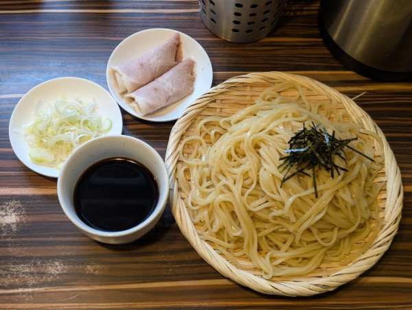 「夏季限定　ざる中華　大」@ラーメン人生 JET 福島本店の写真