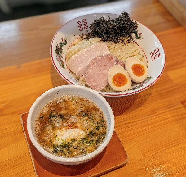 「味噌チャチャ!!とろろつけ麺【期間·数量限定】」@ニボチャチャ！！ラーメン あらき軒の写真