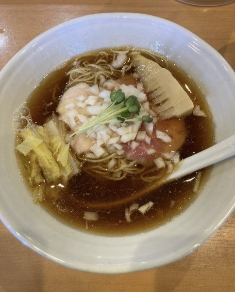 「煮干香味蕎麦」@中華蕎麦 はるの写真