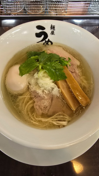 「塩らーめん　950円」@麺屋 うめはら あずま店の写真