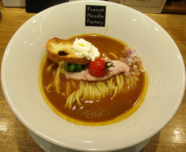 「元祖オマール海老らーめん　1290円」@French Noodle Factory 東京ドームラクーア店の写真