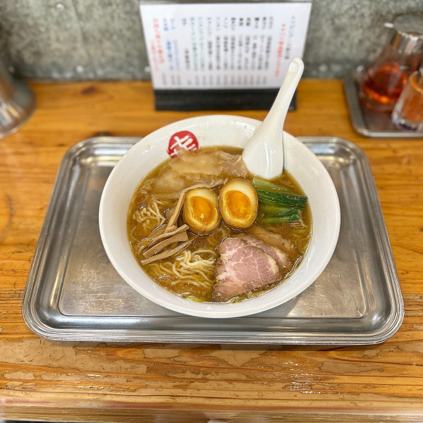 「まるきそば（小）」@中華そば まるきの写真