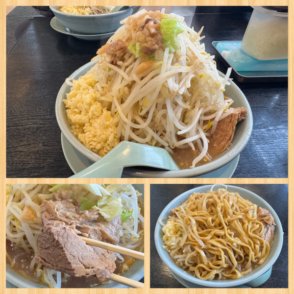 「豚そば(肉1枚) 940円」@ラーメン弐豚の写真