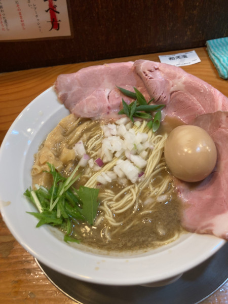 「特製濃厚煮干し」@煮干し豚骨らーめん専門店 六郷の写真