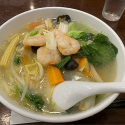 海老そば1,100円