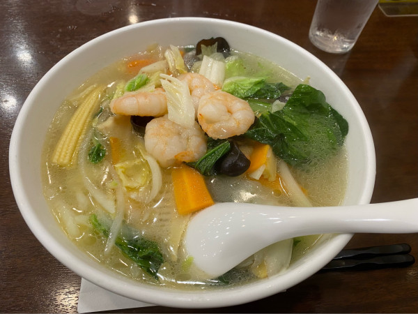 「海老そば1,100円」@中華 成喜の写真