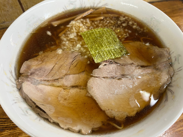 「ラーメン大盛固め750円」@一陽来福の写真