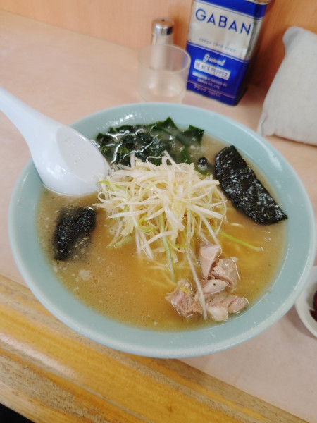 「ネギラーメン(中)(980円)」@とんとんラーメンの写真