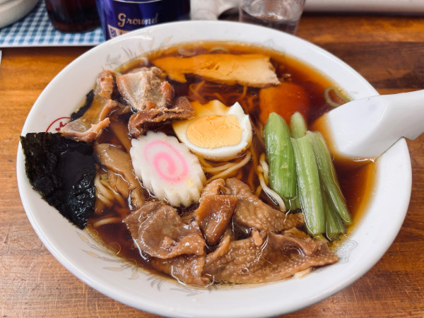 「下館ラーメン皮入り」@盛昭軒の写真