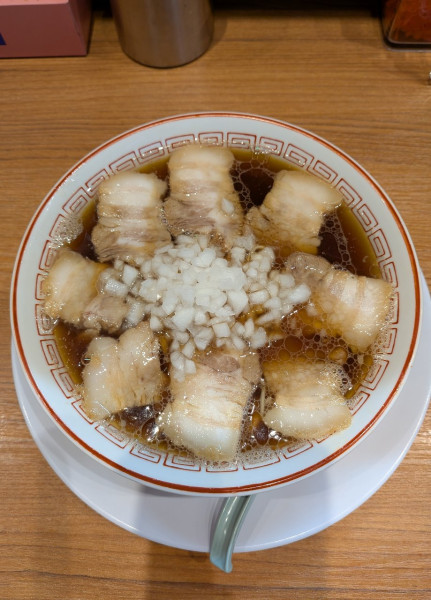 「竹岡式らーめん」@だるま大使〜HANARE〜の写真