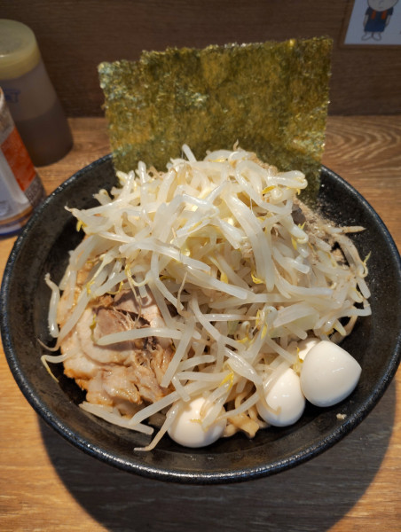 「「シーク・ワーサ・カムバック」汁無し冷やし変更TPウズラ」@麺屋 浜一の写真