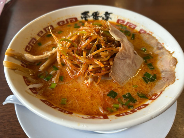 「辛ネギ熟成味噌ラーメン」@ラーメン屋 壱番亭 下館店の写真