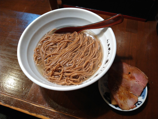 「牛骨豚骨清湯らぁめん」@葉月直系 きりきり舞の写真