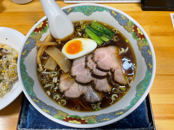 「チャーシュウめん+半チャーハン¥1,800」@中華そば にしむらの写真
