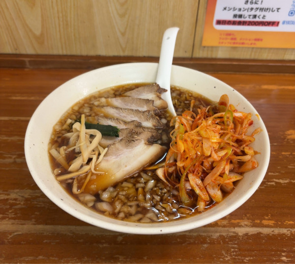 「ネギチャーシューメン」@屋台屋の写真