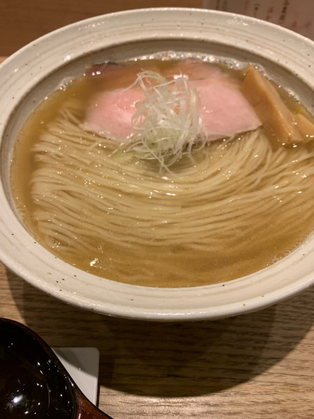 「塩そば　1100円」@塩そば まえだの写真