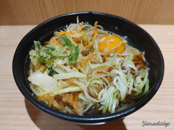 「月見かき揚げそば（620円）」@彩むさしの写真