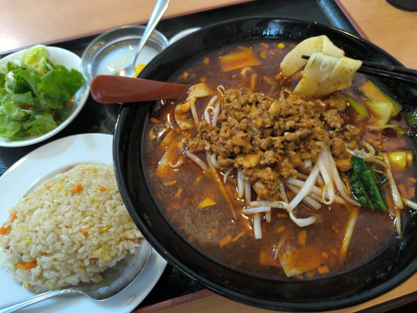 「セット マーラー刀削麺(980)」@楽宴の写真