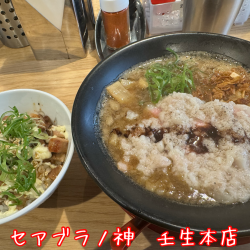 【GW限定】豚骨ブラック+炙りチャーマヨ丼