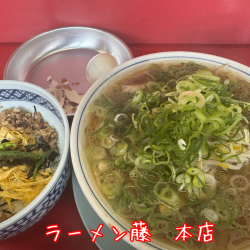 ランチCセット+ゆで玉子(1050+50円)