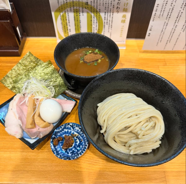 「特製つけ麺（小）」@つけ麺 飛耀の写真