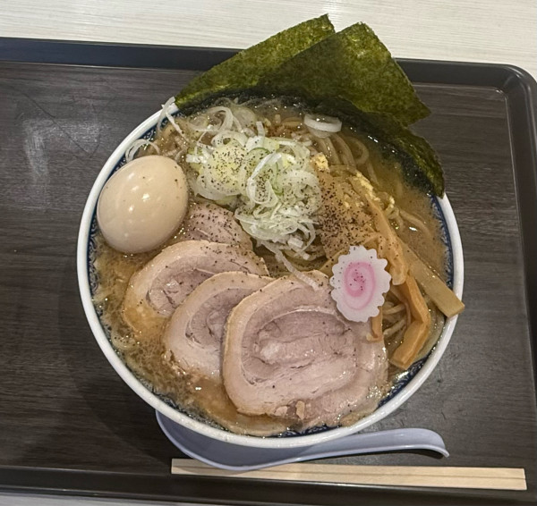 「特製中華そば大盛り」@次念序 イオンモール浦和美園店の写真