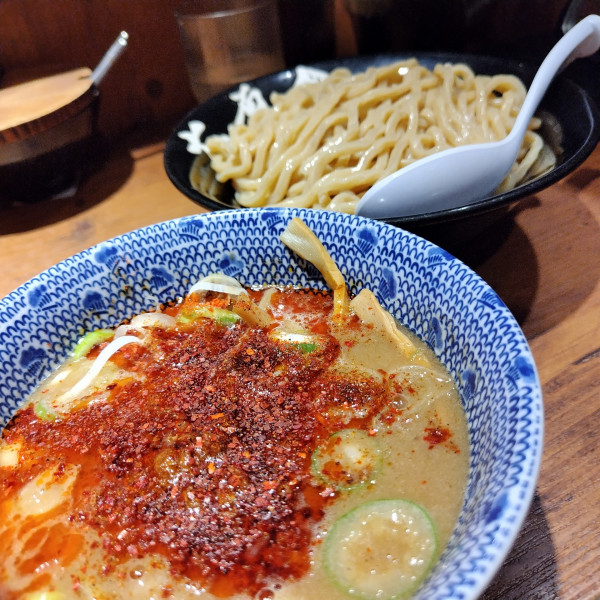 「麻辣酢つけ麺　1100円」@六厘舎 大崎店の写真