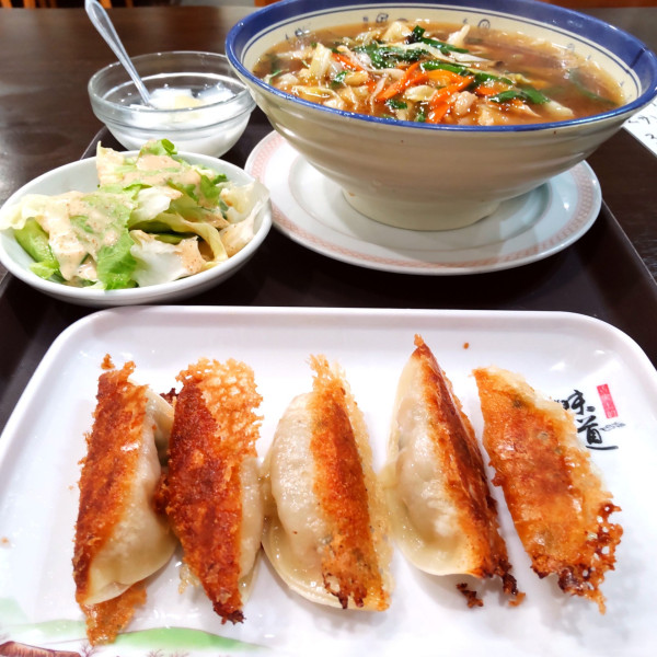 「定食＋ギョーザセット（￥980）」@中華料理 聚福園の写真