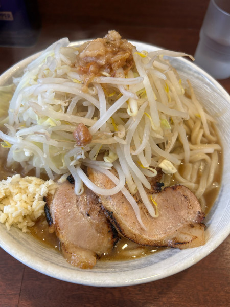 「ラーメン大盛(ニンニクアブラ)」@麺屋 づかちゃんの写真