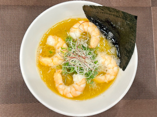 「★＜数量限定＞海老しお🍜¥1,400」@自家製麺ほんまの写真