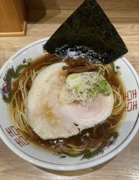 「中華そば醤油　和え玉」@麺庵 利休の写真