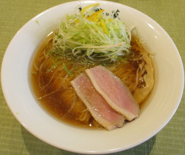 「鴨らーめん　1080円」@らーめん 鴨to葱 渋谷店の写真