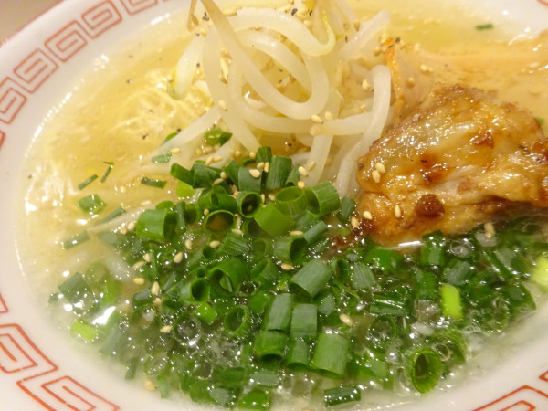 「金菜上湯中華そば（金シオ）　850円」@金菜亭の写真