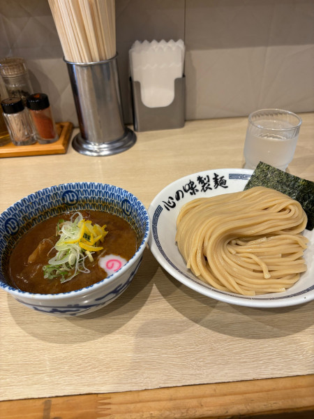 「濃厚つけ麺　中盛」@心の味製麺 平井店の写真