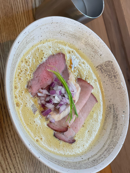 「ナマステ＋チャーシュー」@えびそば 緋彩の写真