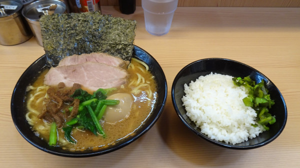 「大國家特製(1,100円)+ライス並盛(100円)」@ラーメン 大國家の写真