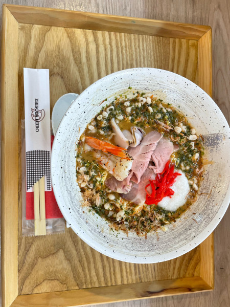 「冷たい飲むお好み焼き」@えびそば 緋彩の写真