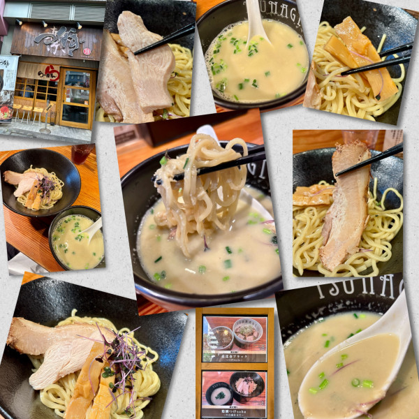 「【5月限定】鶏鯏つけSOBA〜Ｗ白湯仕立て1400円」@らぁ麺屋 つなぎの写真