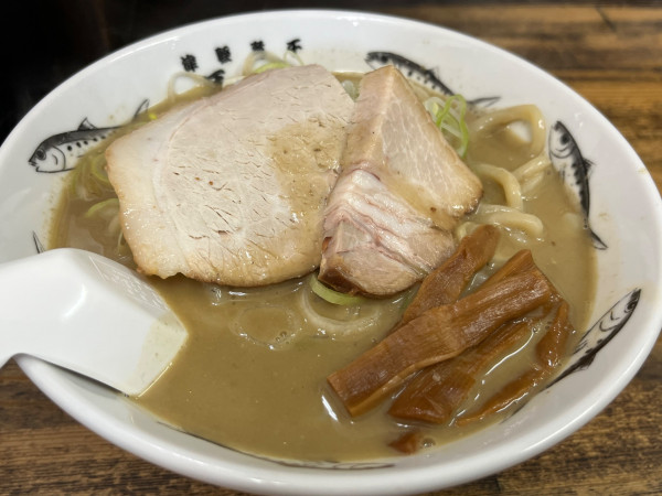 「ごくえぎ」@長尾中華そば 青森駅前店の写真