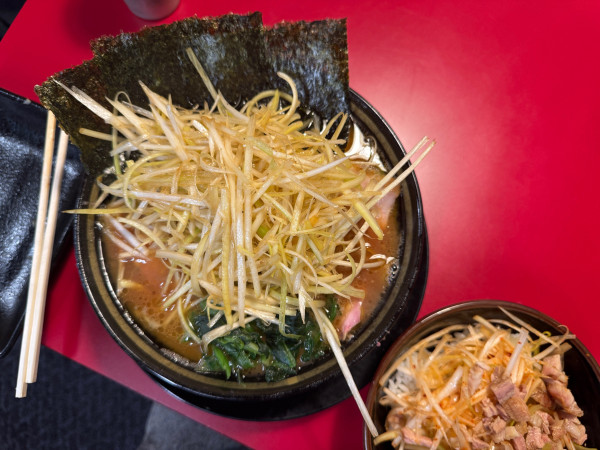 「ネギチャーシューメン」@IEKEI_TOKYO 王道家直系の写真