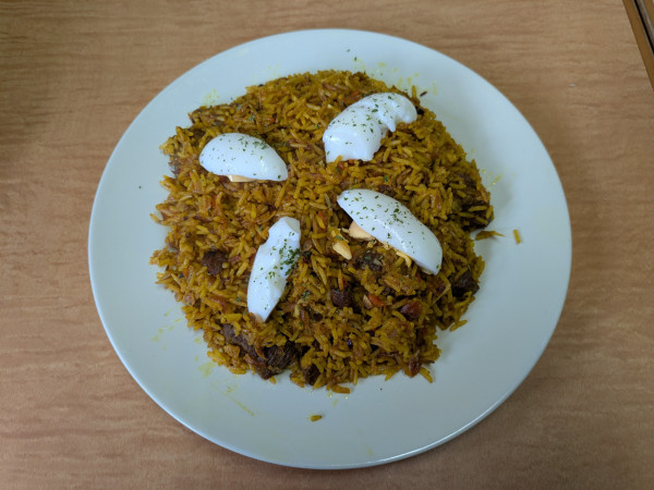 「マトンビリヤニ：1,200円」@さくらの写真