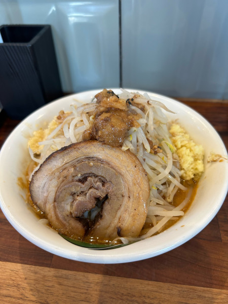 「味噌ラーメン ミニ」@雷 北松戸本店の写真