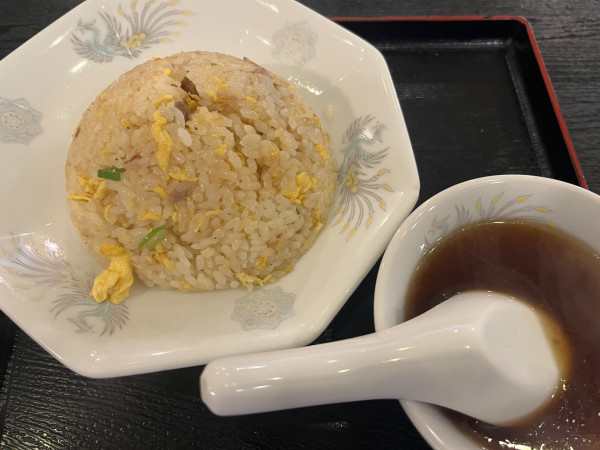 「チャーハン、食べ切り」@手打らーめん 珍來 草加駅前店の写真