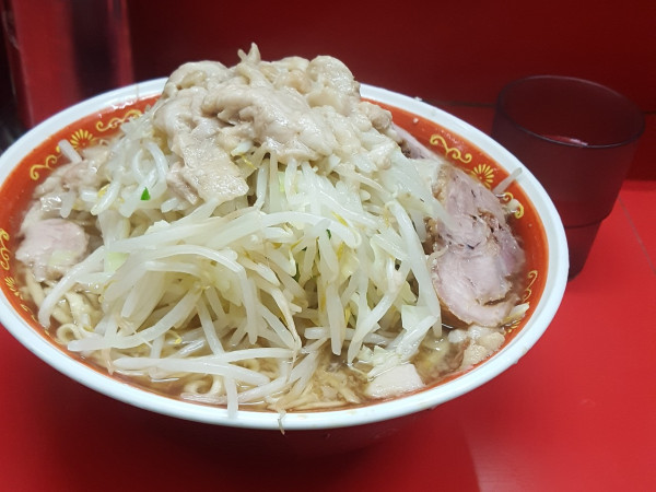 「大ラーメン　カタカタ」@ラーメン二郎 上野毛店の写真