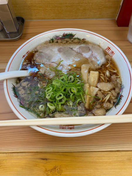 「尾道中華そば大盛」@永潤 福山中央店の写真