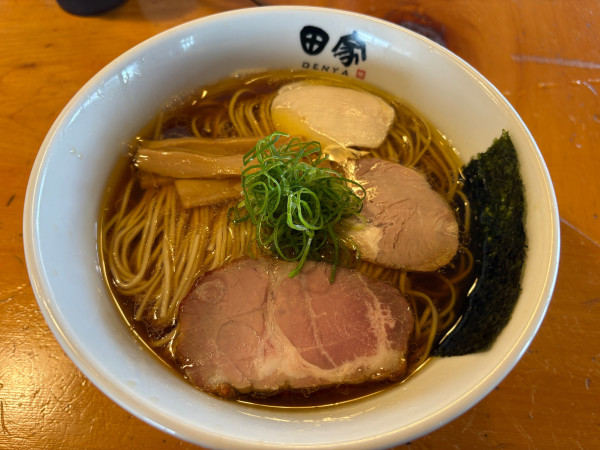 「大盛中華蕎麦　1250円」@中華そば 田家 本店の写真