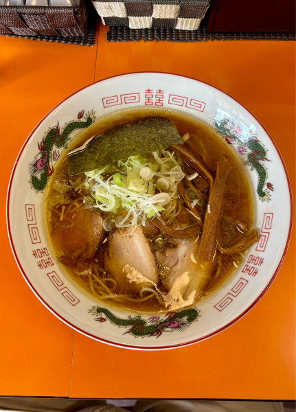 「中華そば並+焼めし小（870+400 ）」@太陽食堂の写真