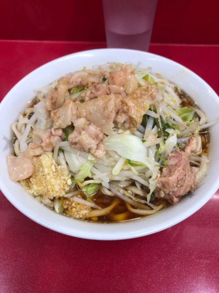 「ラーメン　小」@ラーメン二郎 越谷店の写真